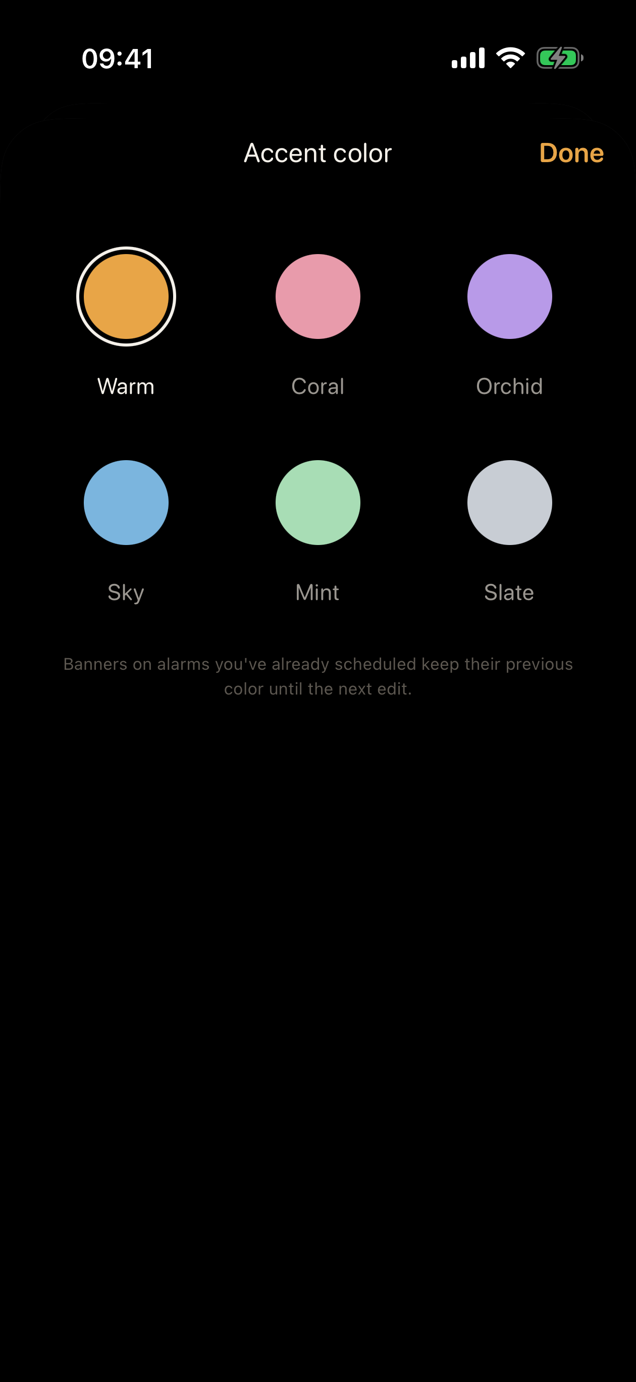 Theme picker